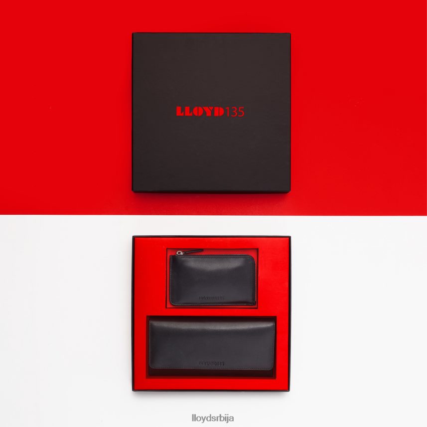 јубиларна кутија Жене D0806T1300 Прибор црн LLOYD