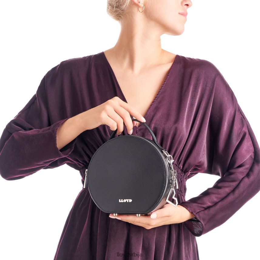 округла торба Жене D0806T1281 Прибор црн LLOYD