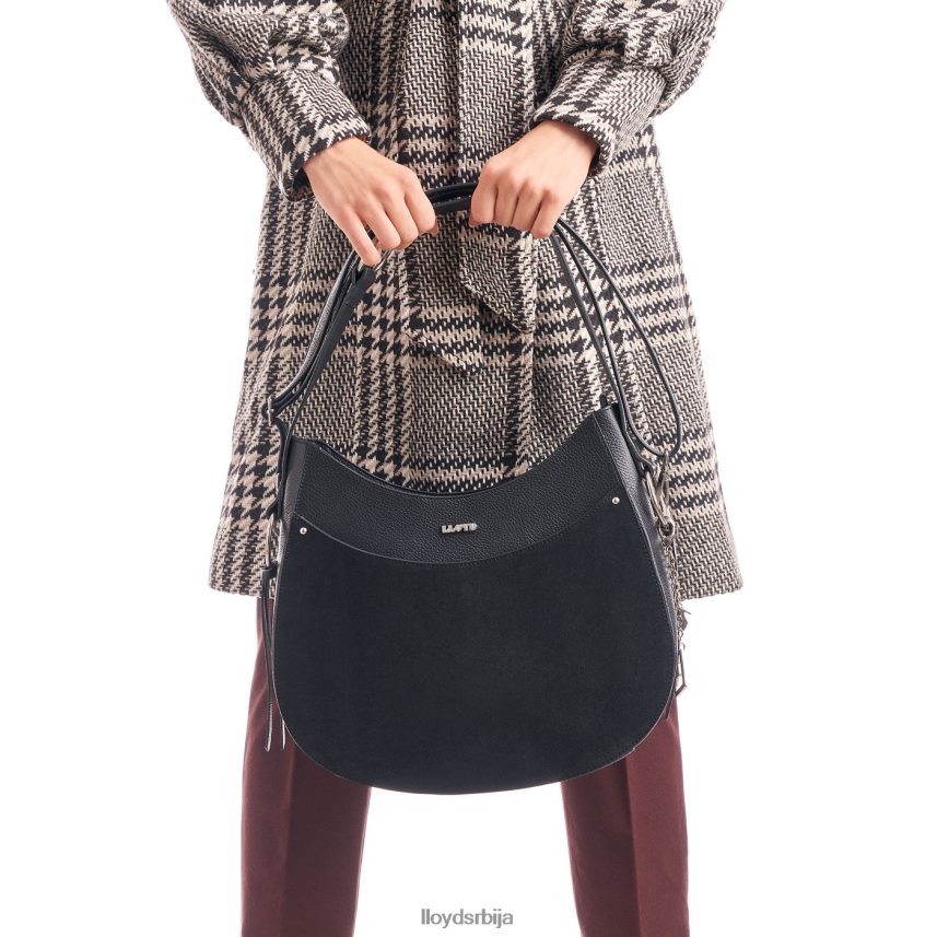 скитница-торба Жене D0806T1285 Прибор црн LLOYD