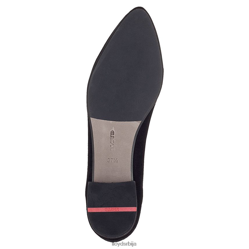 балерина Жене D0806T1142 ципеле црн LLOYD