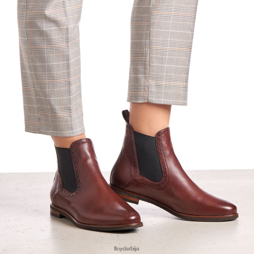 лако увлачење у глежњаче Жене D0806T1004 ципеле браон LLOYD