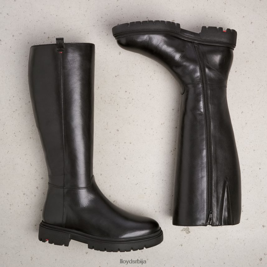 чизме Жене D0806T1194 ципеле црн LLOYD