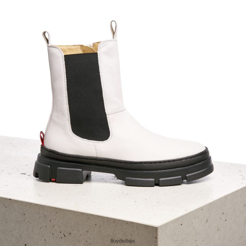 глежњаче од глатке коже Жене D0806T875 ципеле бео LLOYD