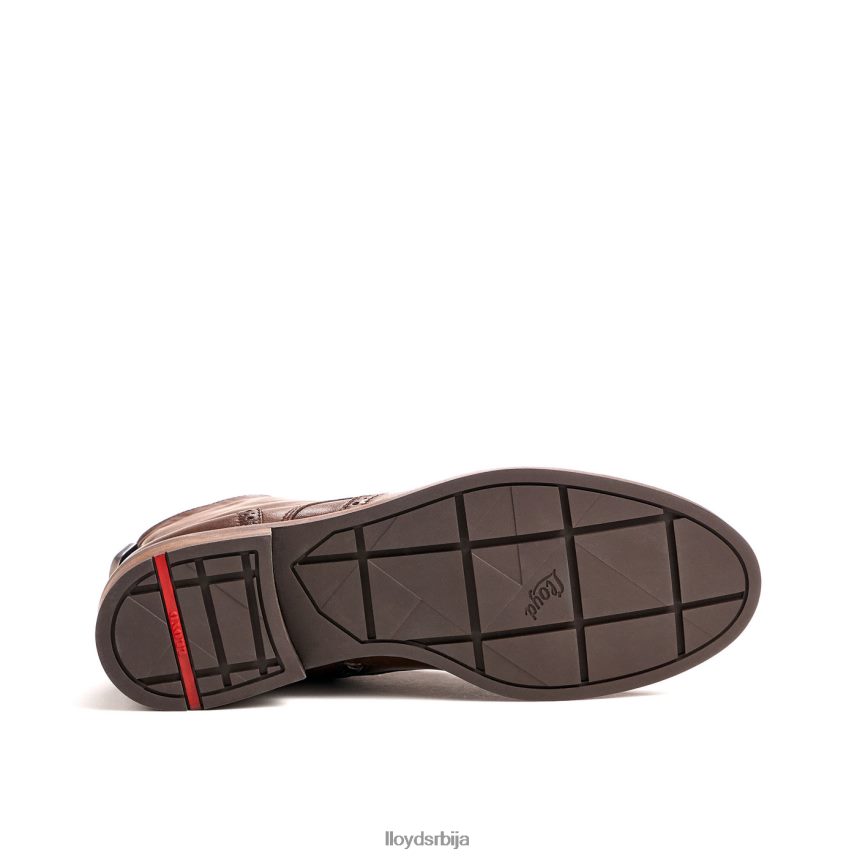 модне глежњаче од глатке коже Жене D0806T877 ципеле браон LLOYD