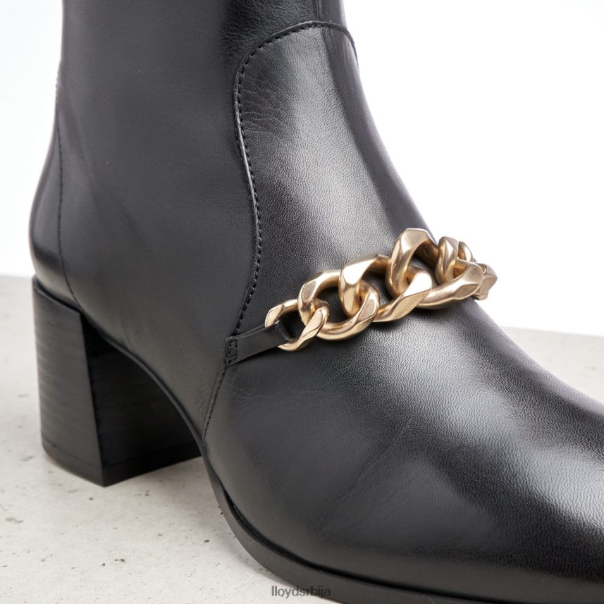 кожне глежњаче Жене D0806T878 ципеле црн LLOYD