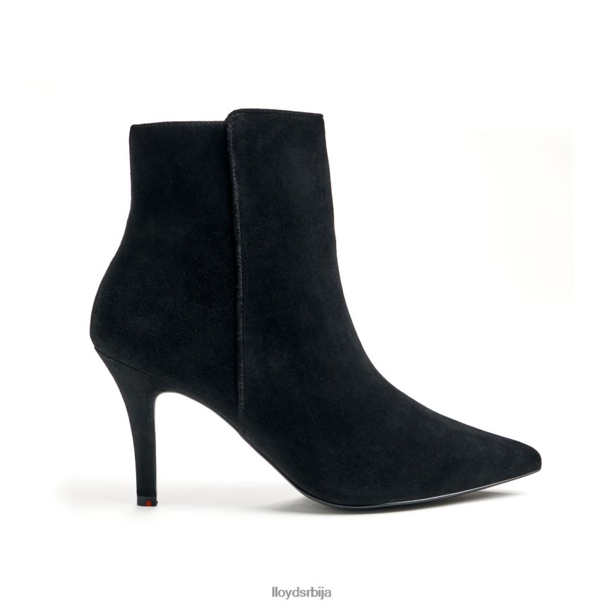 груба кожна глежњача Жене D0806T879 ципеле црн LLOYD