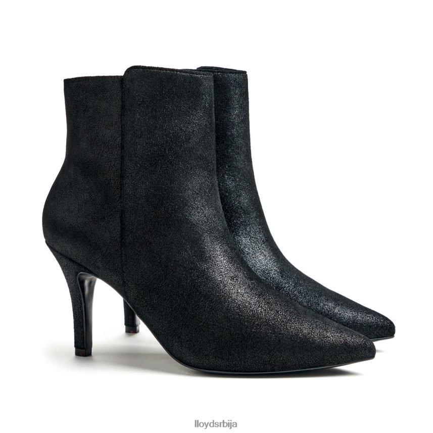 груба кожна глежњача Жене D0806T880 ципеле црн LLOYD