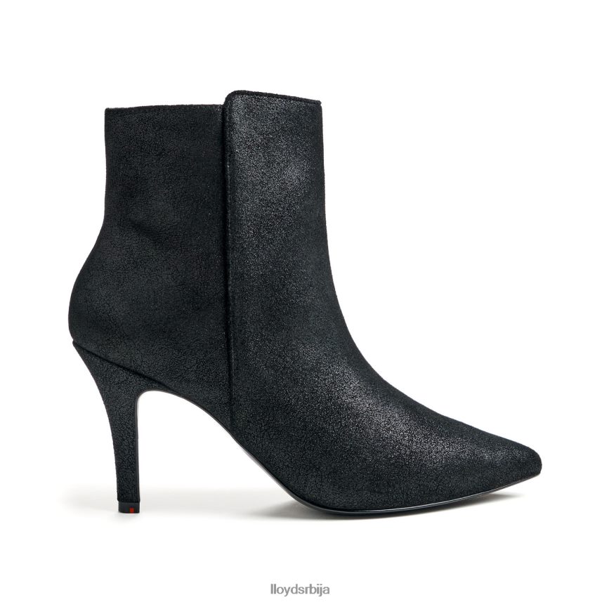 груба кожна глежњача Жене D0806T880 ципеле црн LLOYD