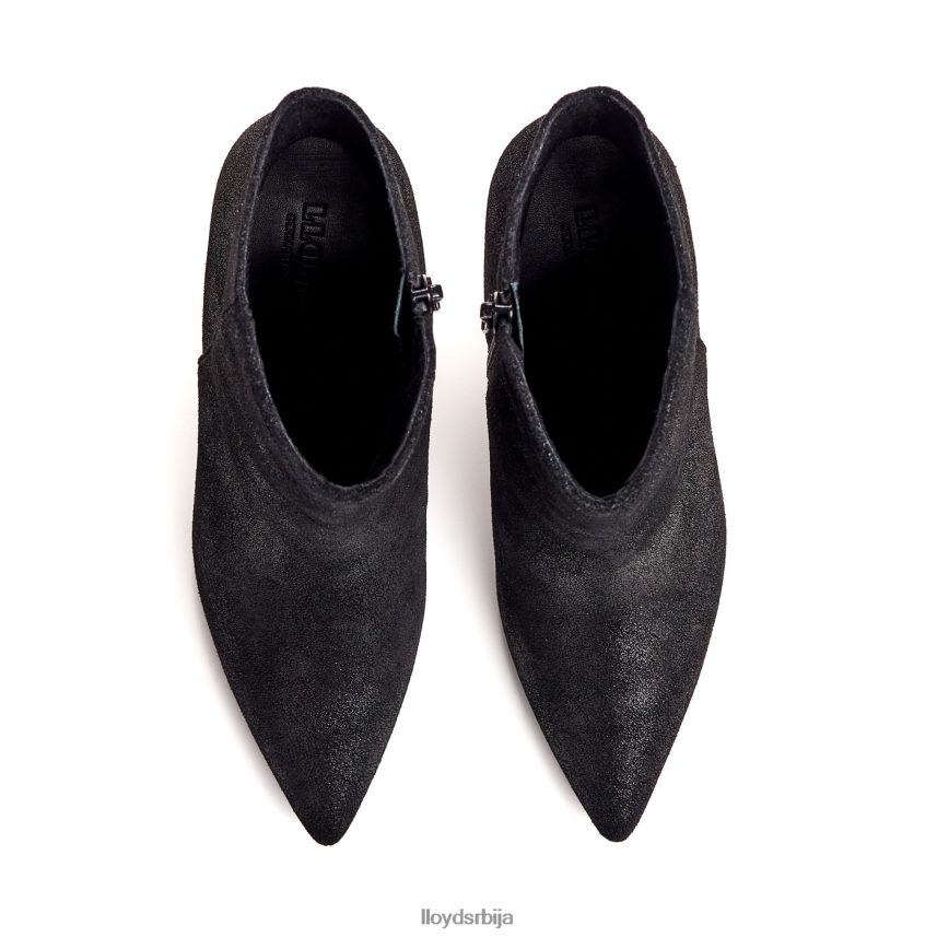 груба кожна глежњача Жене D0806T880 ципеле црн LLOYD