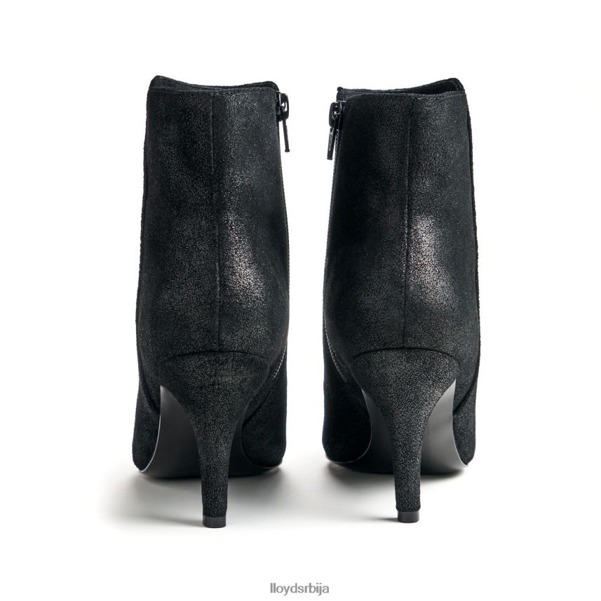 груба кожна глежњача Жене D0806T880 ципеле црн LLOYD