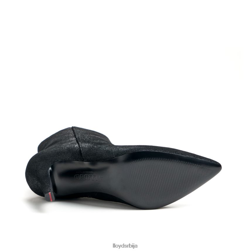 груба кожна глежњача Жене D0806T880 ципеле црн LLOYD