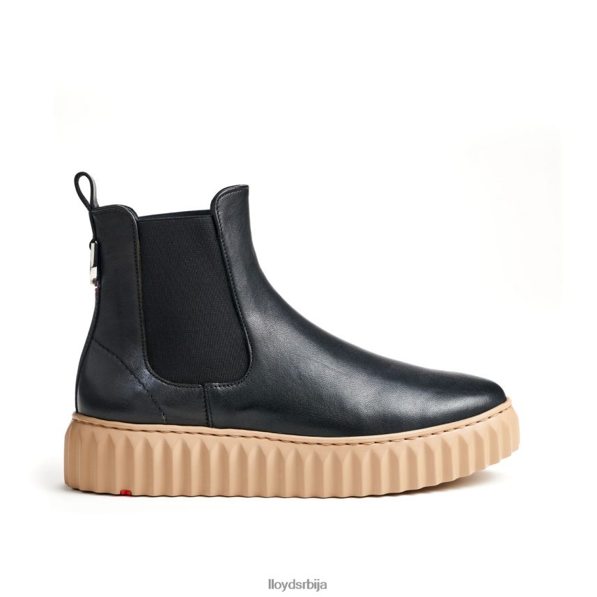 класична глежњача Жене D0806T881 ципеле црн LLOYD