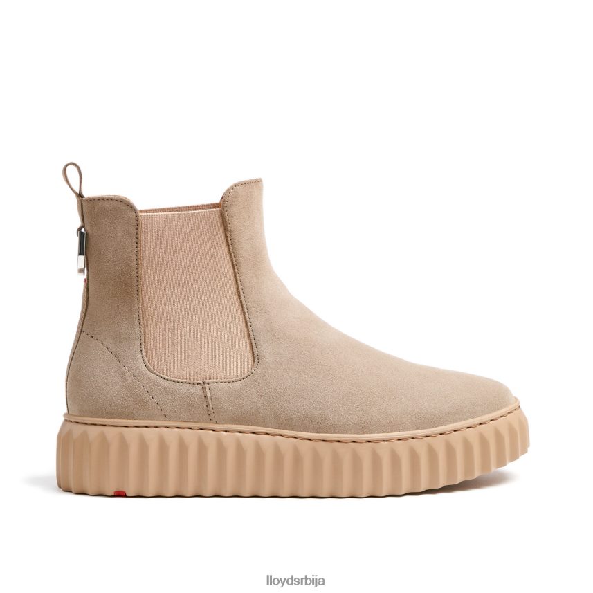 груба кожна глежњача Жене D0806T882 ципеле беж LLOYD