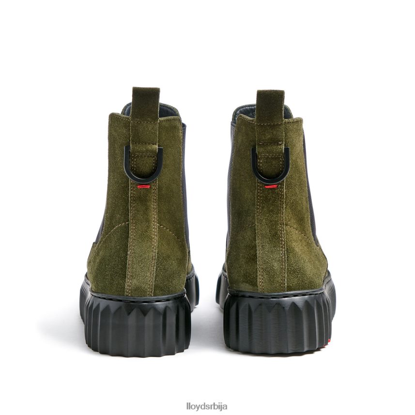 груба кожна глежњача Жене D0806T883 ципеле зелен LLOYD