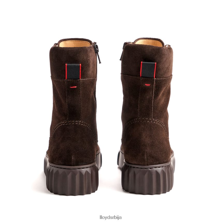 груба кожна глежњача Жене D0806T889 ципеле браон LLOYD