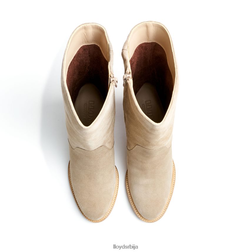 груба кожна глежњача Жене D0806T891 ципеле беж LLOYD