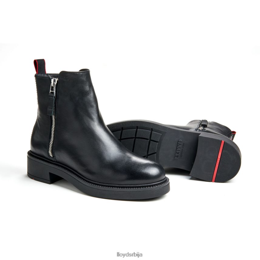 класична глежњача Жене D0806T895 ципеле црн LLOYD