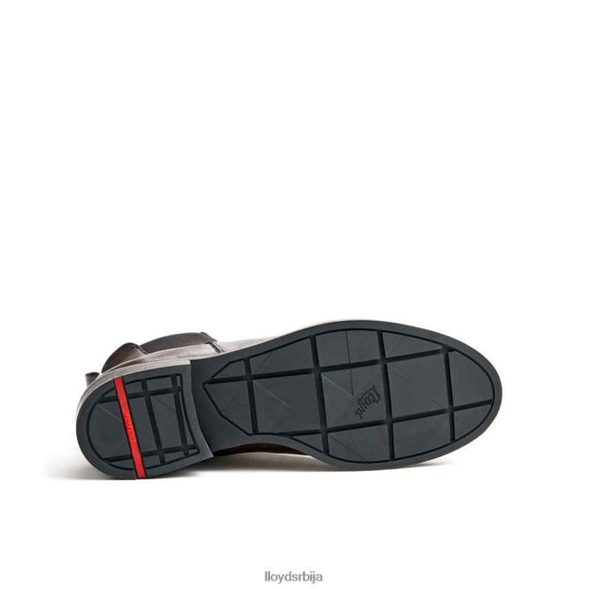 модне глежњаче од глатке коже Жене D0806T897 ципеле браон LLOYD