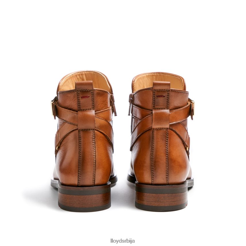 модне глежњаче од глатке коже Жене D0806T900 ципеле браон LLOYD