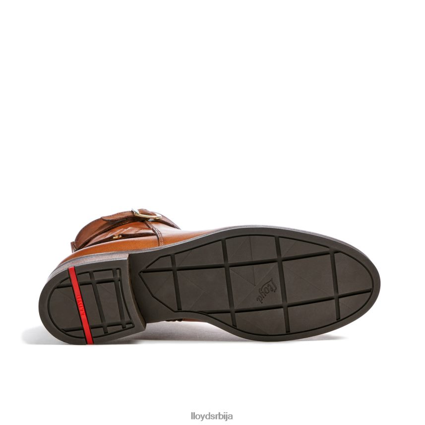 модне глежњаче од глатке коже Жене D0806T900 ципеле браон LLOYD