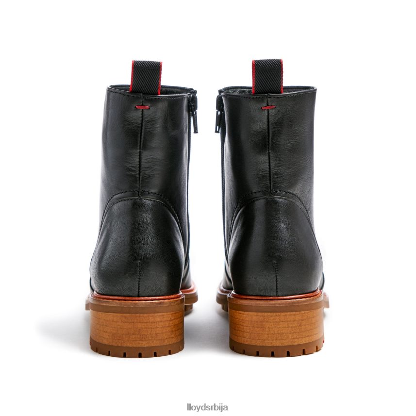 модне кожне глежњаче Жене D0806T901 ципеле црн LLOYD