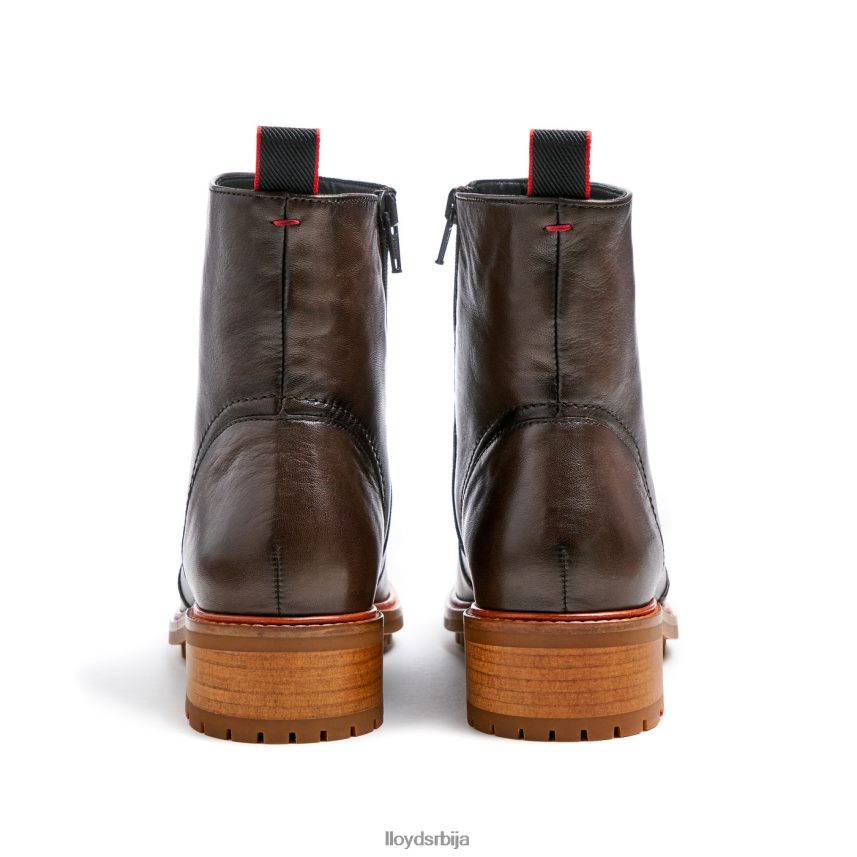 спортске глежњаче од глатке коже Жене D0806T902 ципеле браон LLOYD