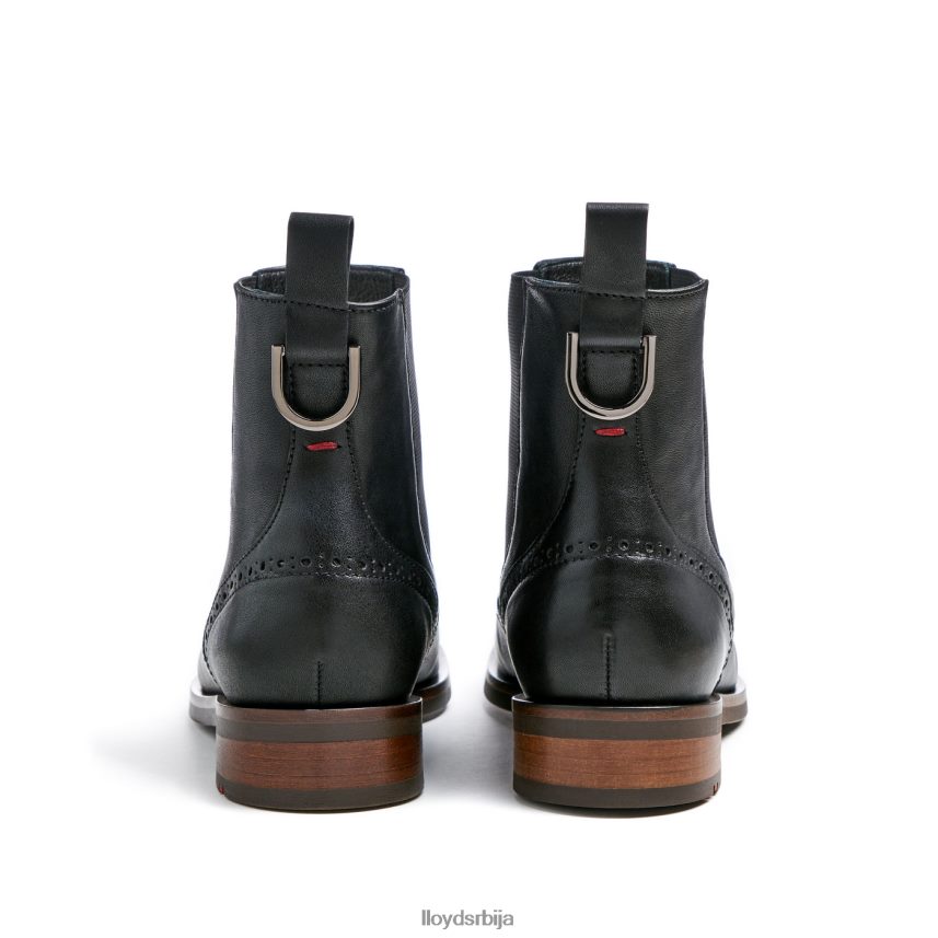 спортске глежњаче од глатке коже Жене D0806T904 ципеле црн LLOYD