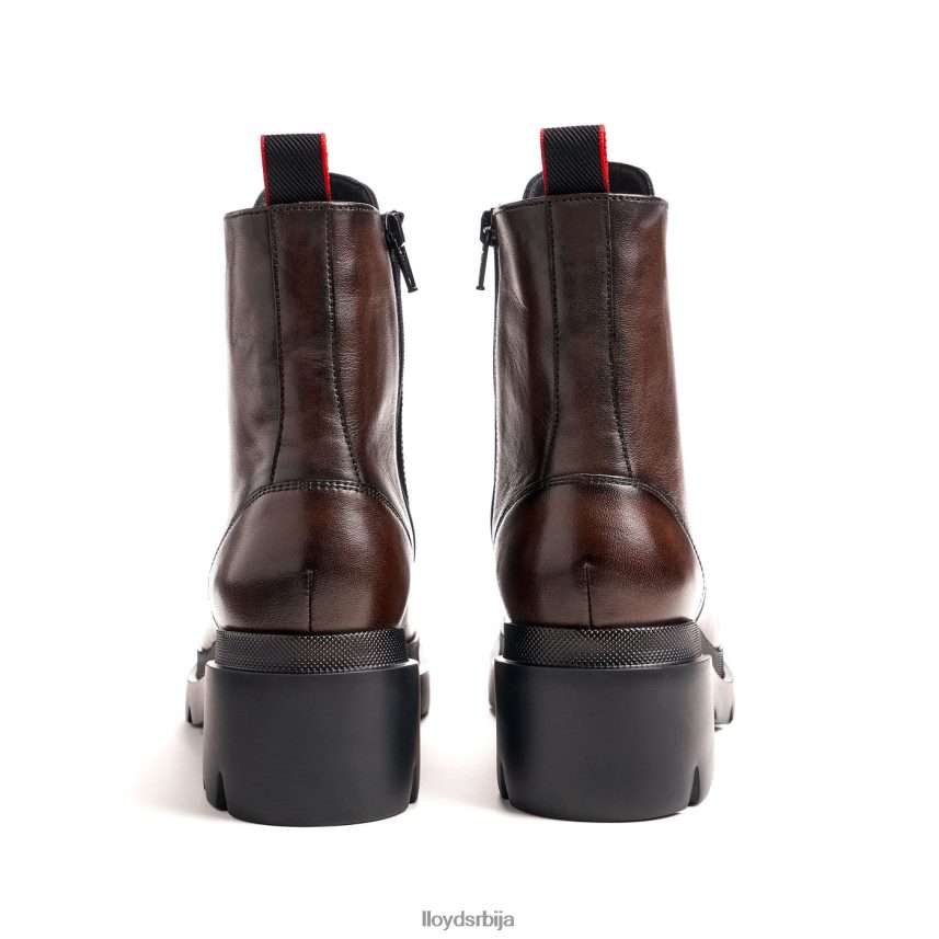 глежњача од глатке коже са светлим ђоном Жене D0806T907 ципеле браон LLOYD