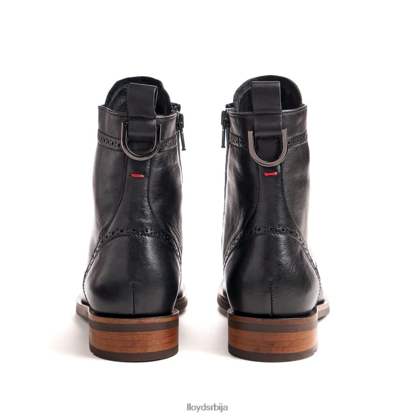 модне кожне глежњаче Жене D0806T908 ципеле црн LLOYD