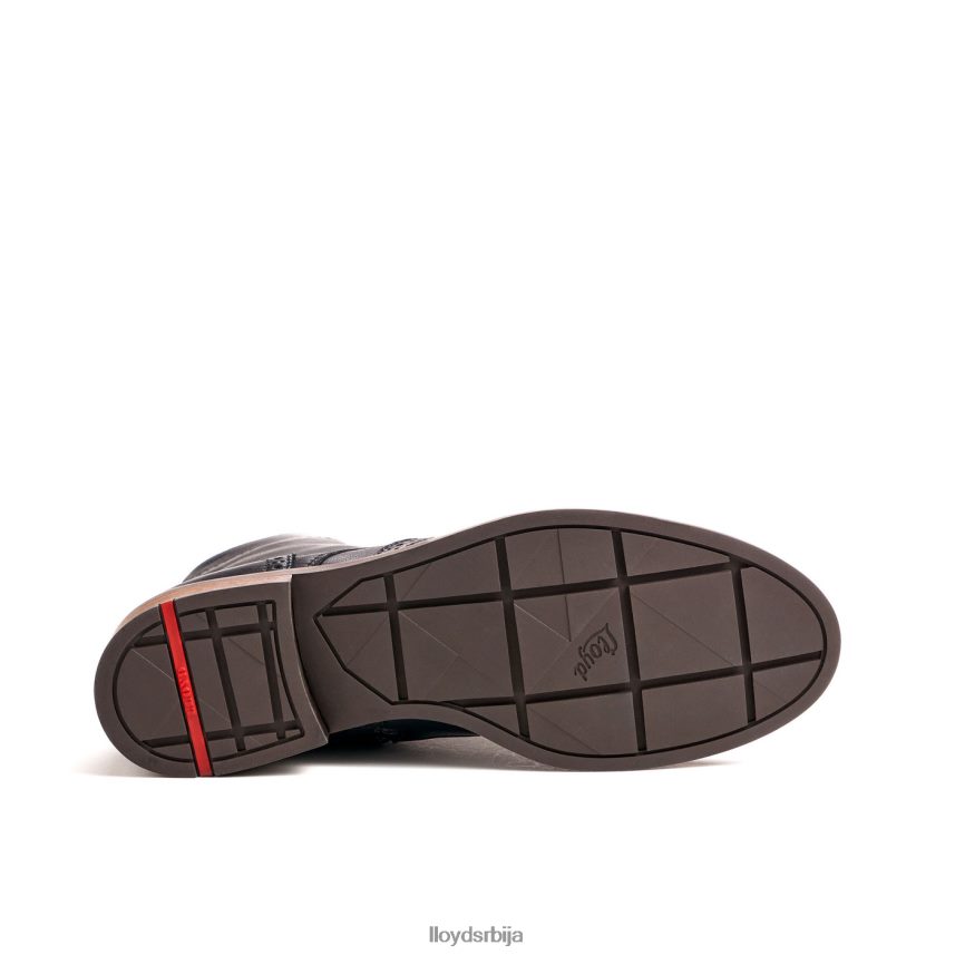 модне кожне глежњаче Жене D0806T908 ципеле црн LLOYD