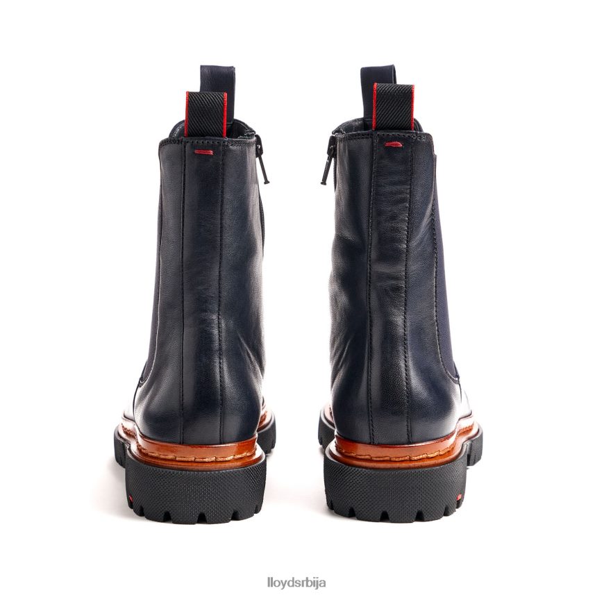 глежњача од глатке коже са светлим ђоном Жене D0806T912 ципеле Плави LLOYD