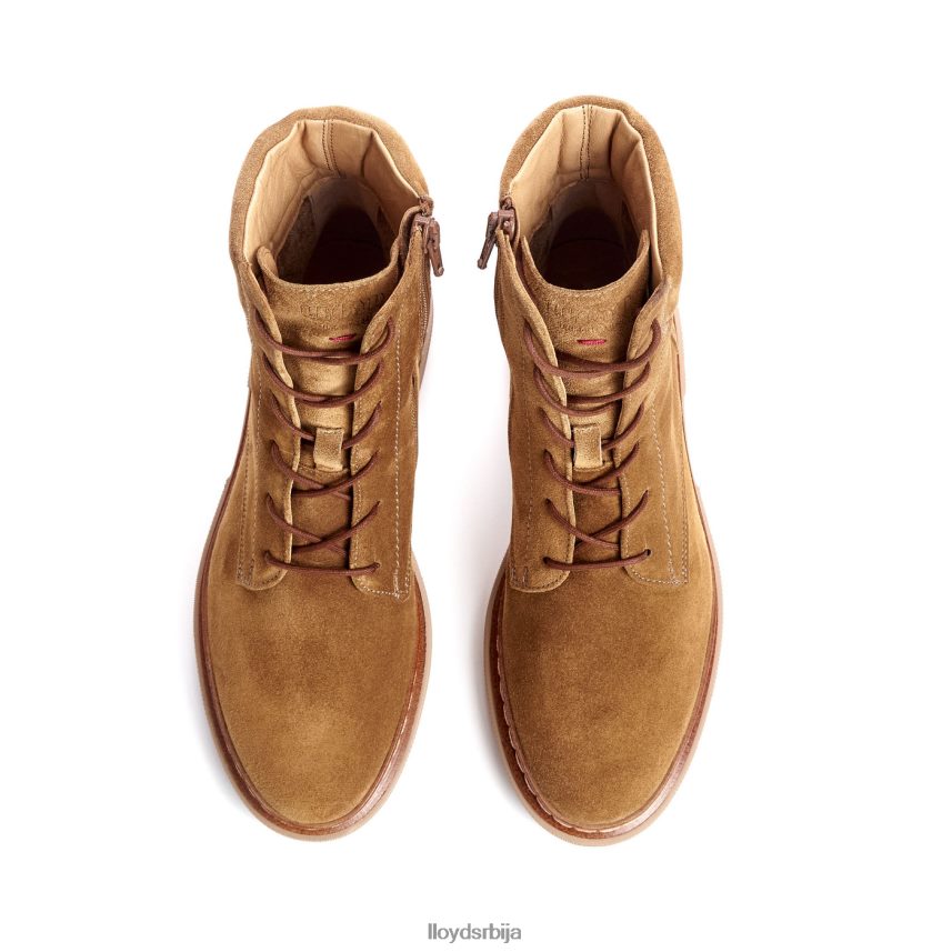 груба кожна глежњача Жене D0806T913 ципеле браон LLOYD