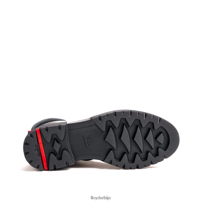 глежњача од глатке коже са светлим ђоном Жене D0806T914 ципеле црн LLOYD