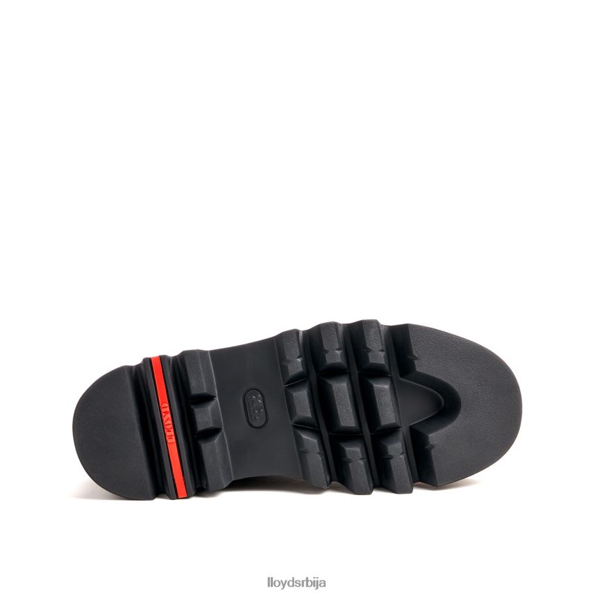 глежњача од глатке коже са светлим ђоном Жене D0806T915 ципеле црн LLOYD