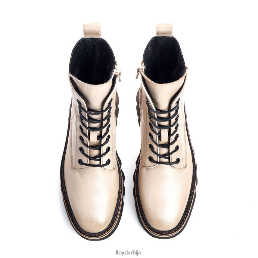 глежњача од глатке коже са светлим ђоном Жене D0806T916 ципеле беж LLOYD