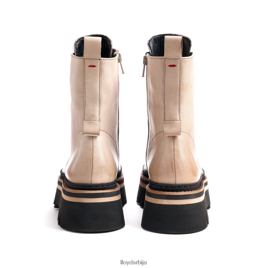 глежњача од глатке коже са светлим ђоном Жене D0806T916 ципеле беж LLOYD