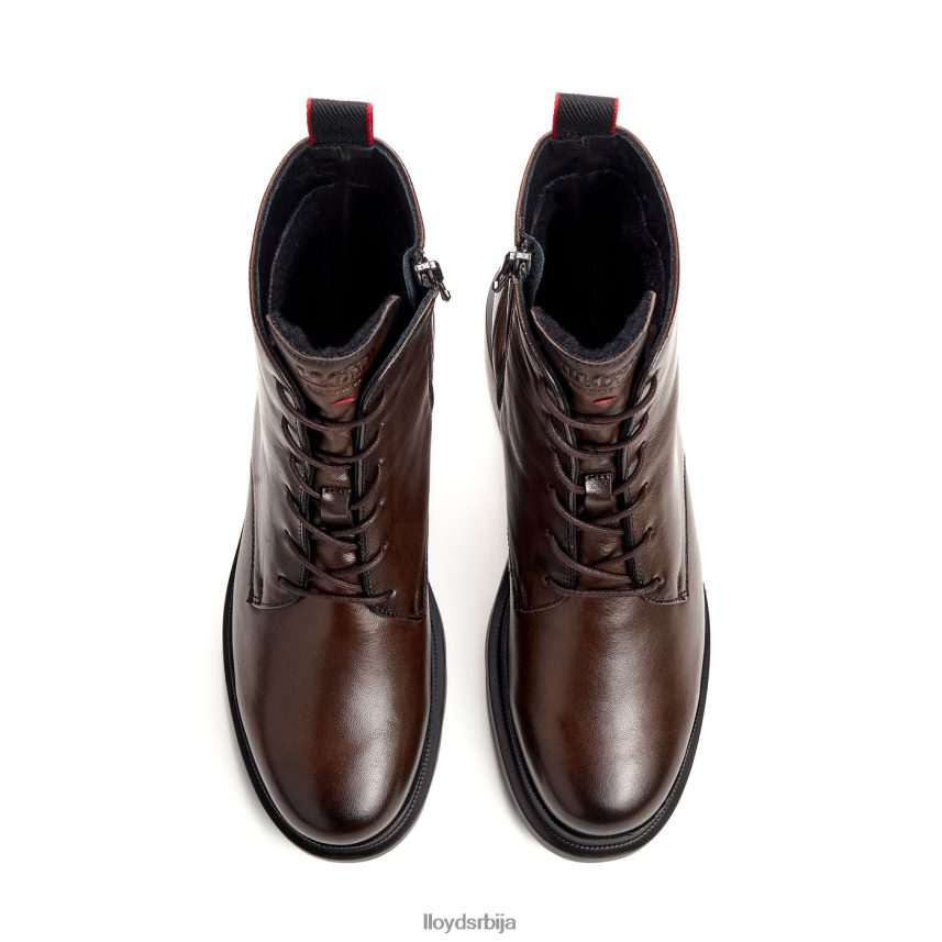 глежњача од глатке коже са светлим ђоном Жене D0806T919 ципеле браон LLOYD