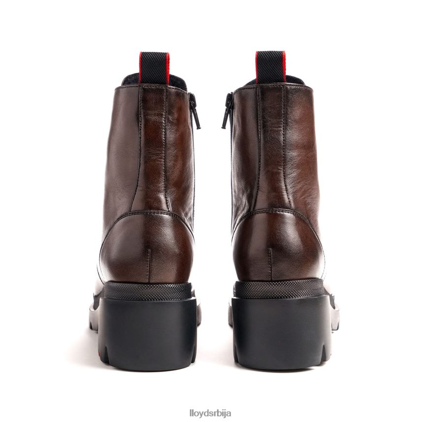 глежњача од глатке коже са светлим ђоном Жене D0806T919 ципеле браон LLOYD