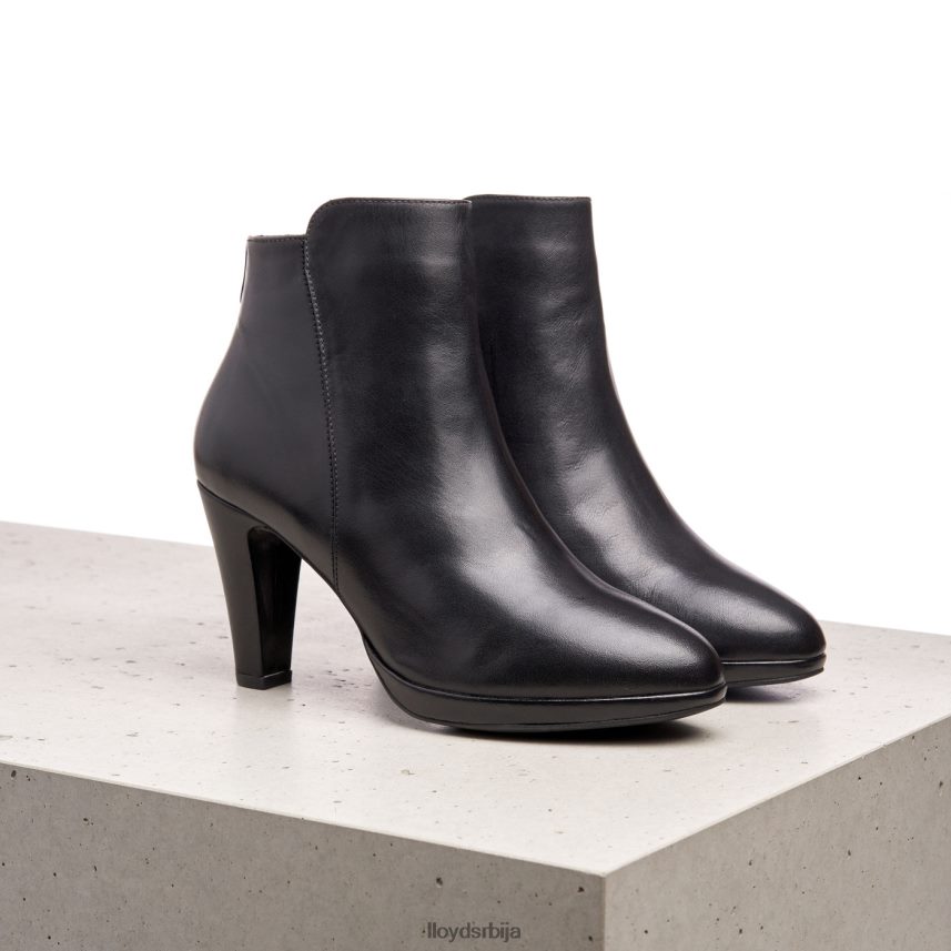 глежњаче од глатке коже Жене D0806T920 ципеле црн LLOYD