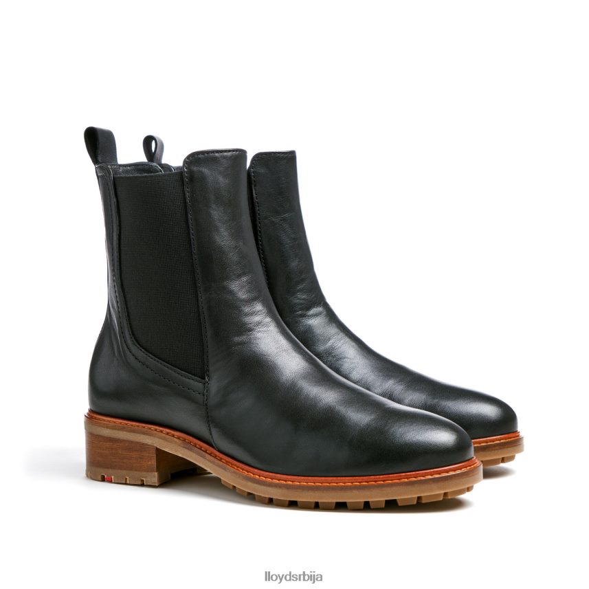 глежњаче од глатке коже Жене D0806T923 ципеле црн LLOYD