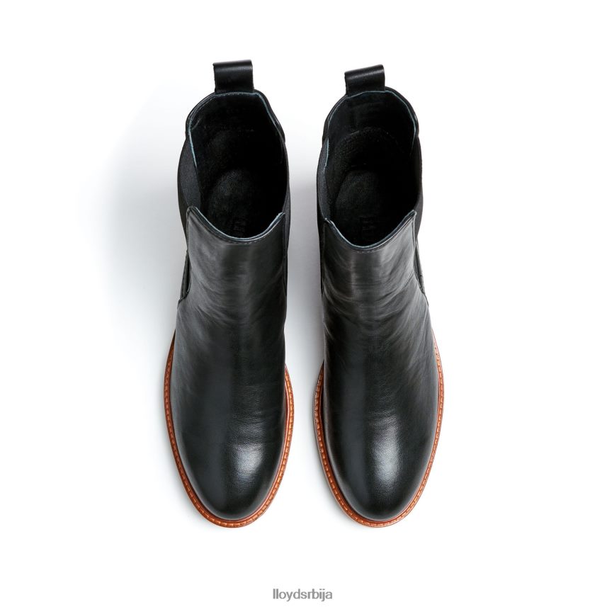 глежњаче од глатке коже Жене D0806T923 ципеле црн LLOYD