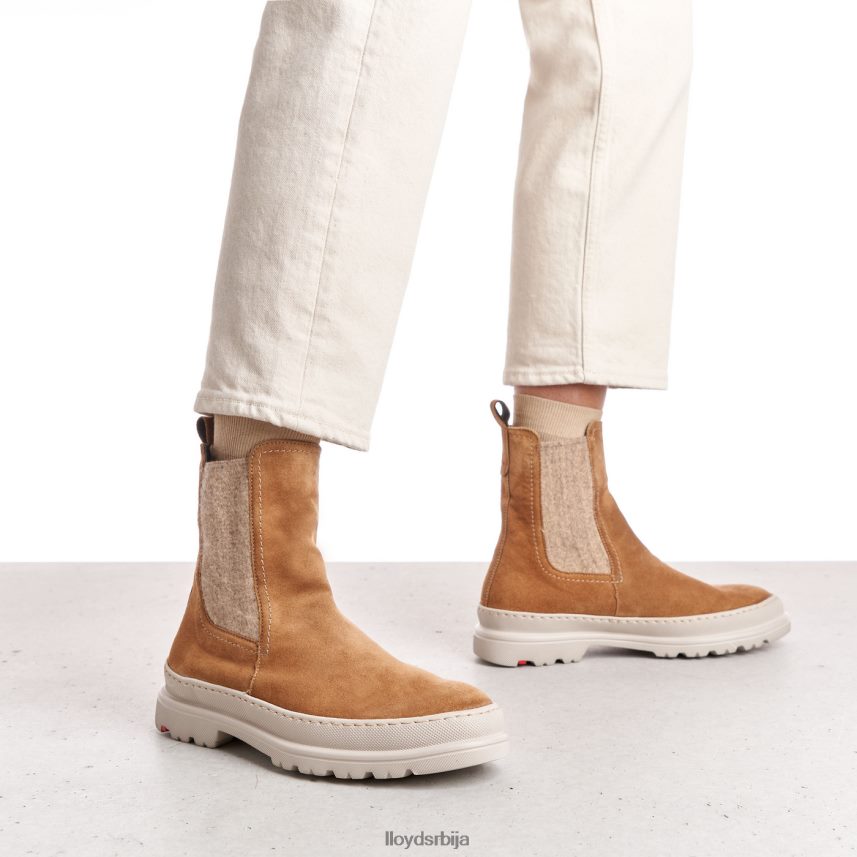 глежњаче од грубе коже Жене D0806T925 ципеле браон LLOYD