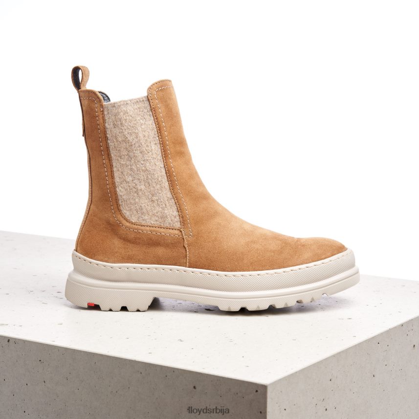 глежњаче од грубе коже Жене D0806T925 ципеле браон LLOYD