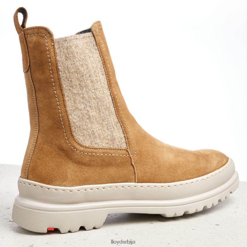 глежњаче од грубе коже Жене D0806T925 ципеле браон LLOYD