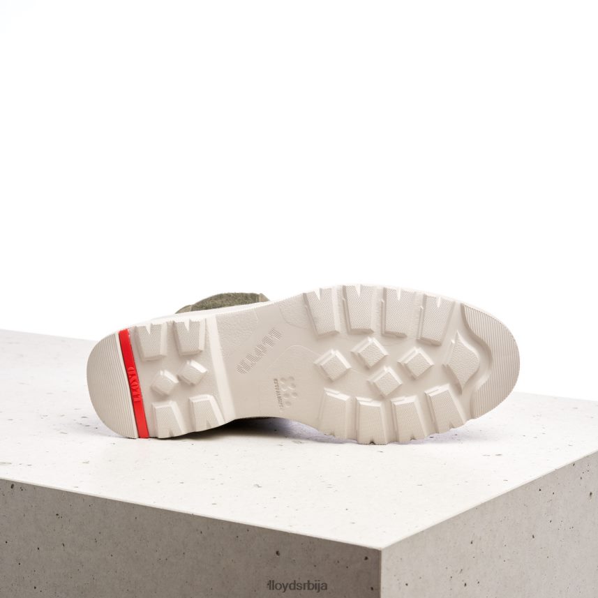 глежњаче од грубе коже Жене D0806T926 ципеле зелен LLOYD