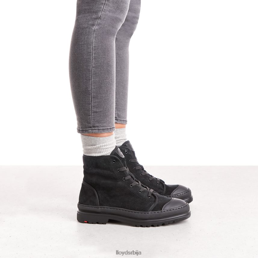 кожне глежњаче са светлим ђоном Жене D0806T927 ципеле црн LLOYD