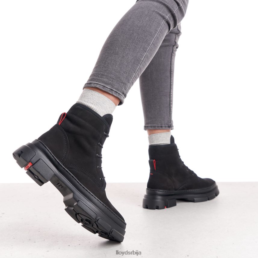 глежњаче са лаганим ђоном Жене D0806T931 ципеле црн LLOYD