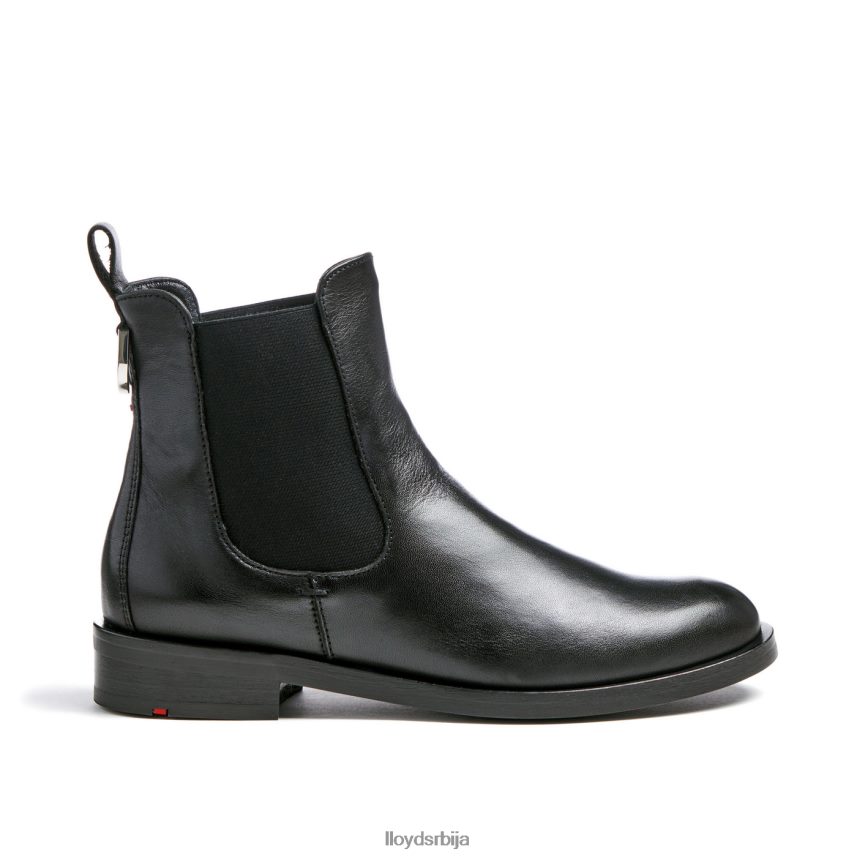 глежњаче од глатке коже Жене D0806T932 ципеле црн LLOYD