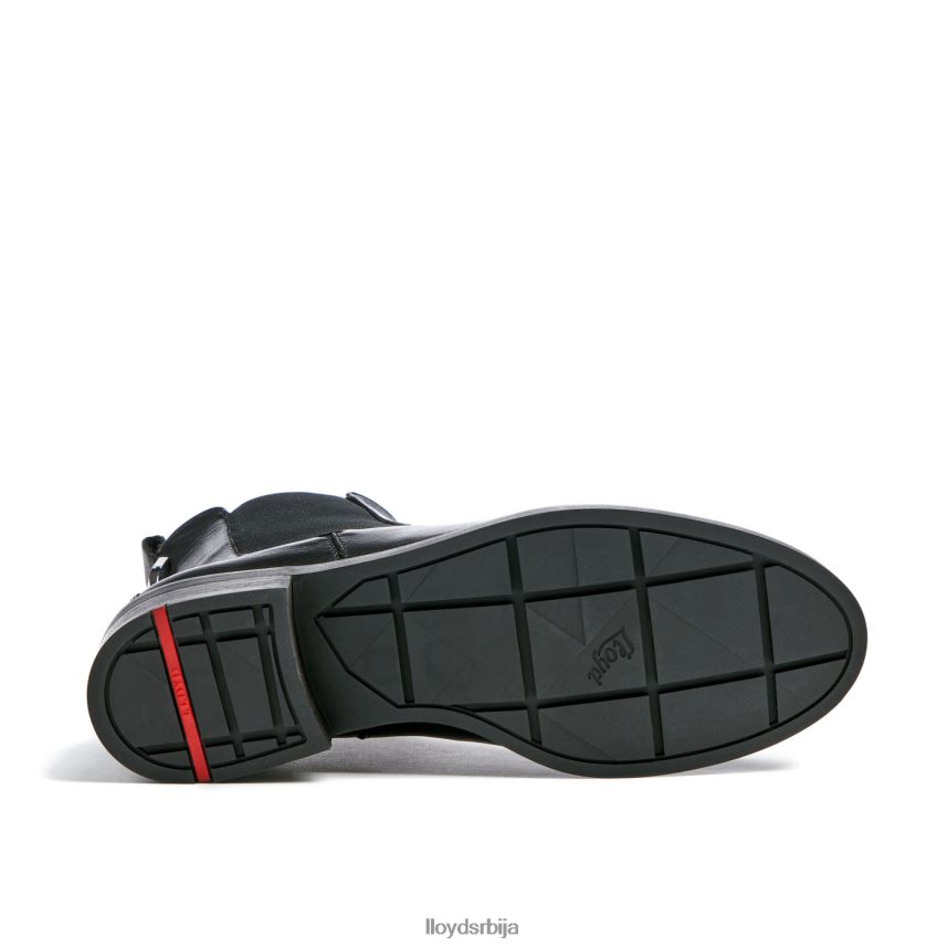 глежњаче од глатке коже Жене D0806T932 ципеле црн LLOYD