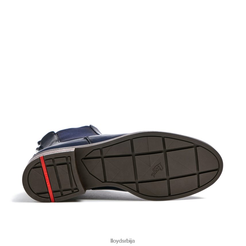 глежњаче од глатке коже Жене D0806T934 ципеле Плави LLOYD